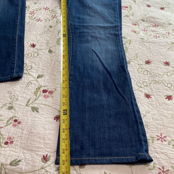 AG Adriano Goldschmied The Jessie Curvy Boot Cut Fit Dark Wash Sz 27 (29) USA - Picture 8 of 16